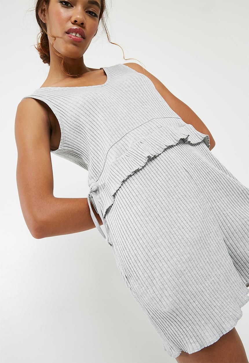 Noisy May - Emma playsuit - grey 