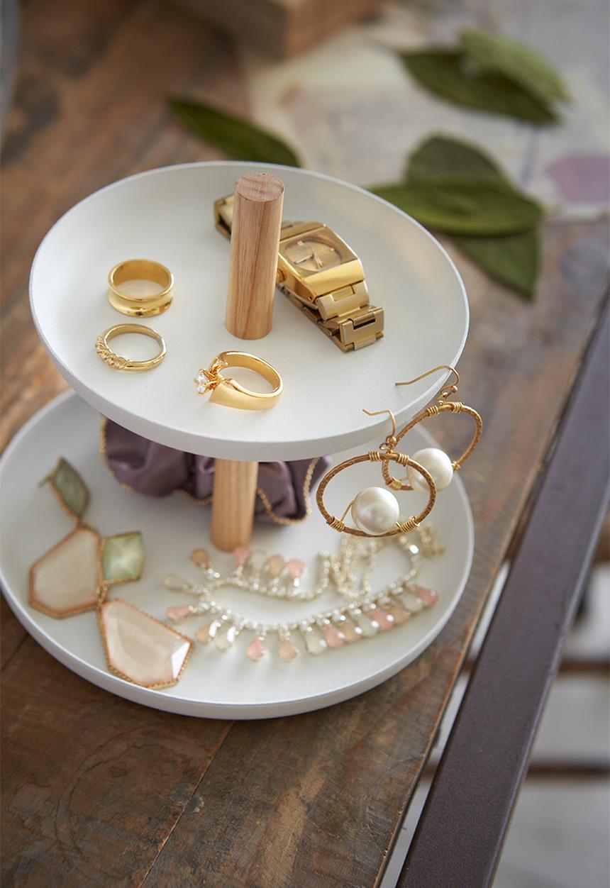 Yamazaki - Tosca accessory tray - white