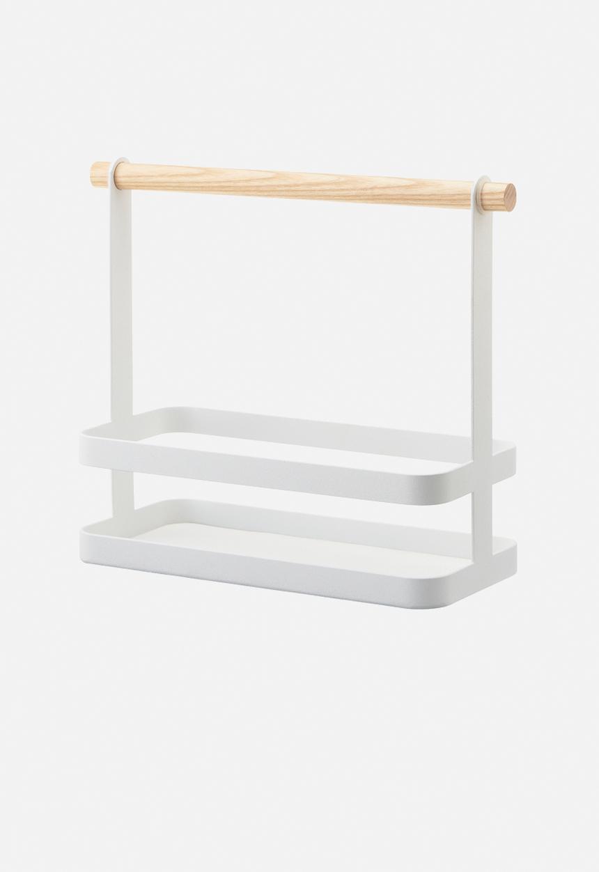 Yamazaki - Tosca seasoning rack - white