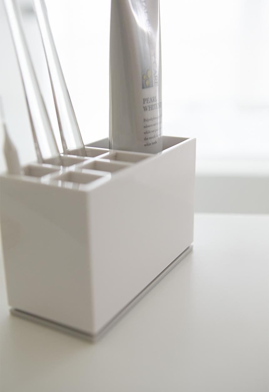 Yamazaki - Mist toothbrush stand - white