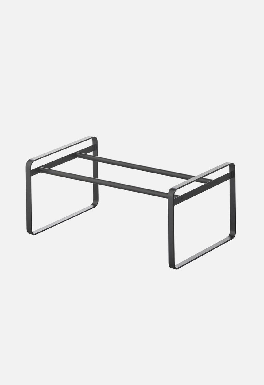 Yamazaki - Expandable 1 tier shoe rack - black