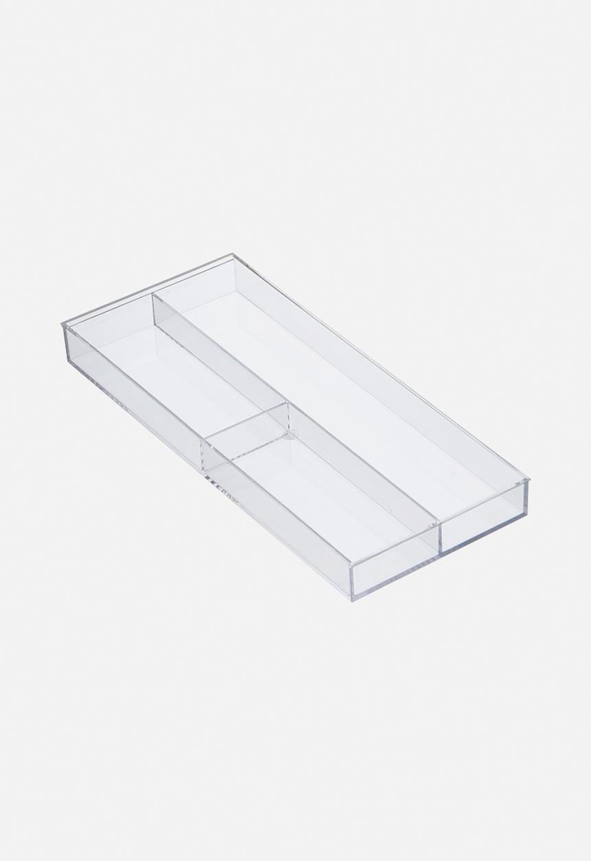 Yamazaki - Tower extendable desk organizer - white