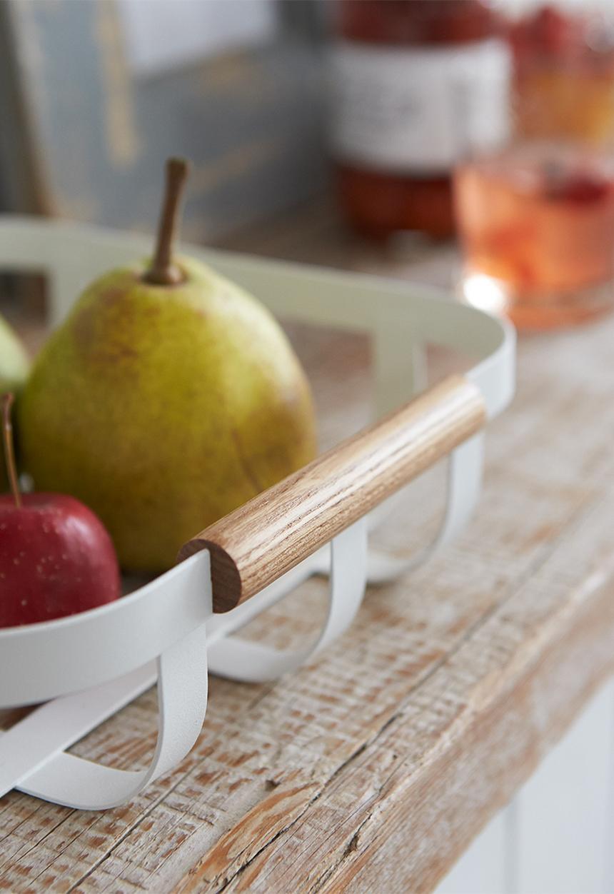 Yamazaki - Tosca kitchen basket - white
