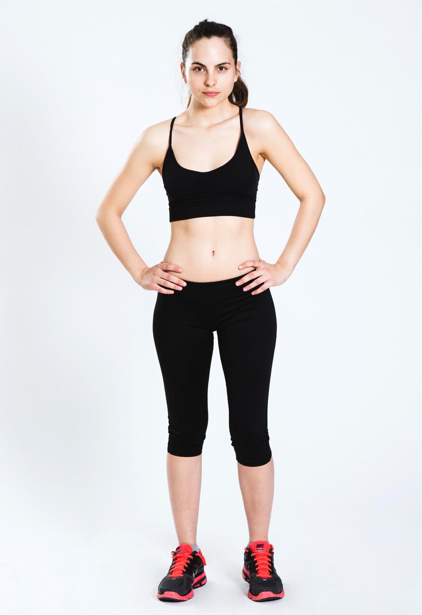 Hurley Beach Active - Pivot Sports Bra Top – Black
