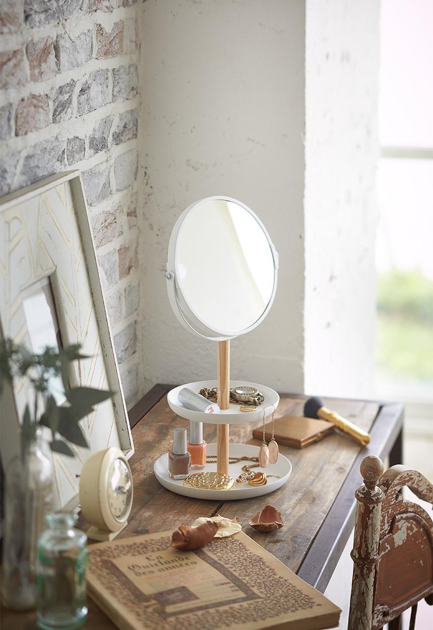 Yamazaki - Tosca make up mirror - white