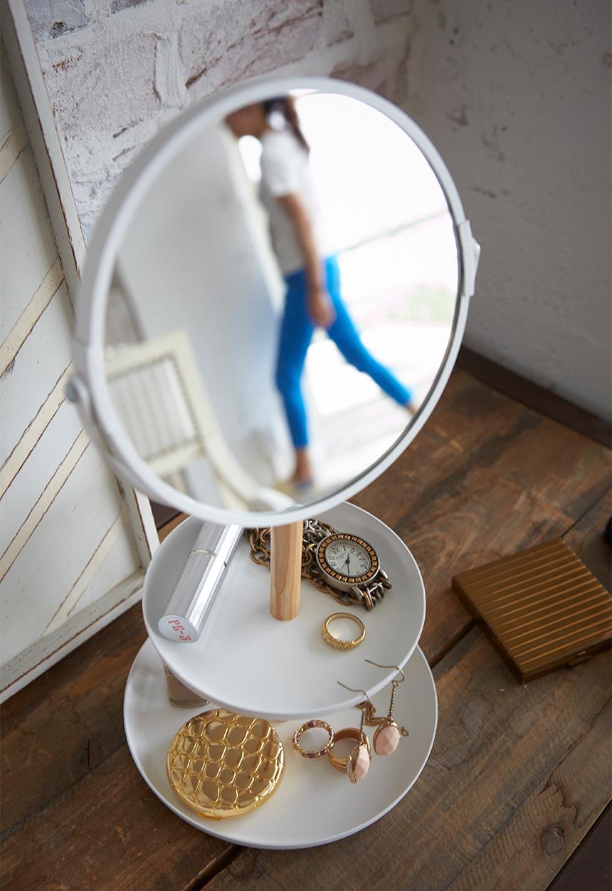 Yamazaki - Tosca make up mirror - white