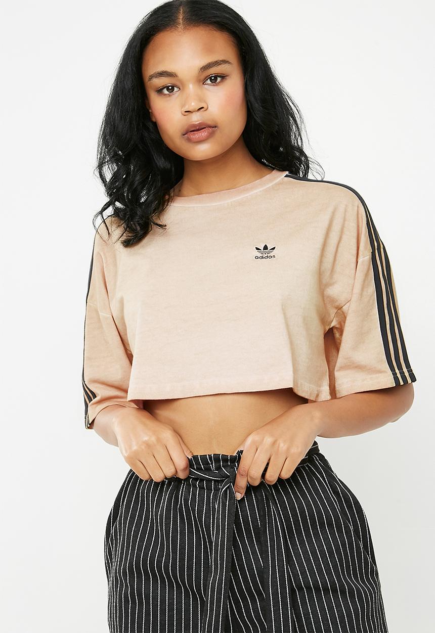 adidas Originals - Duspea boxy tee - beige