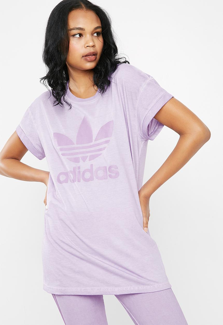 adidas Originals - Purglo loose boyfriend tee - purple