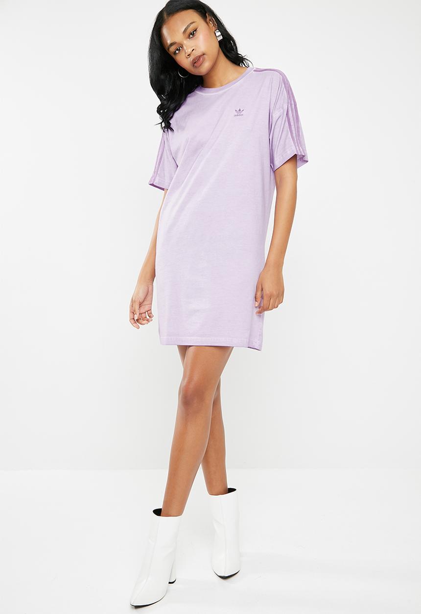 adidas Originals - Purglo tee dress - purple