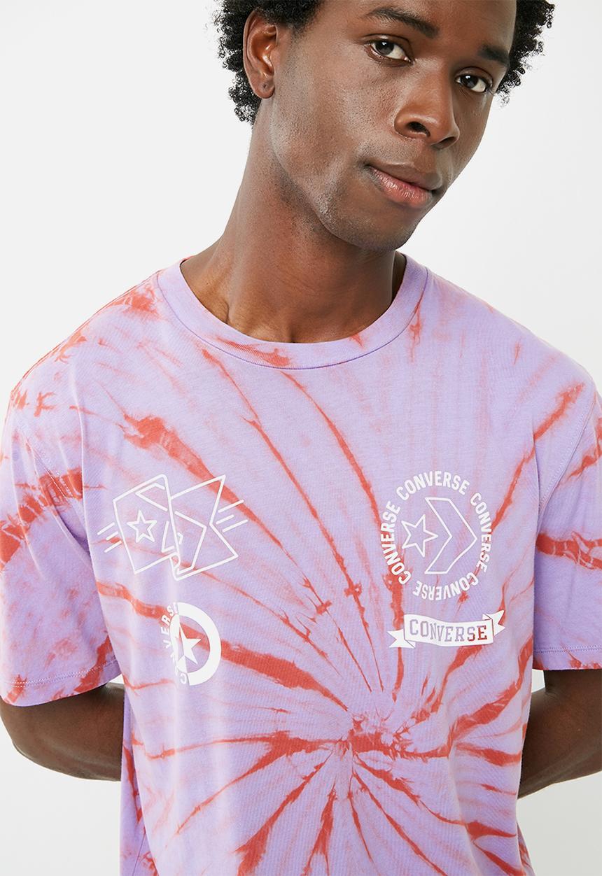 Converse - Tie dye graphic tee - multi
