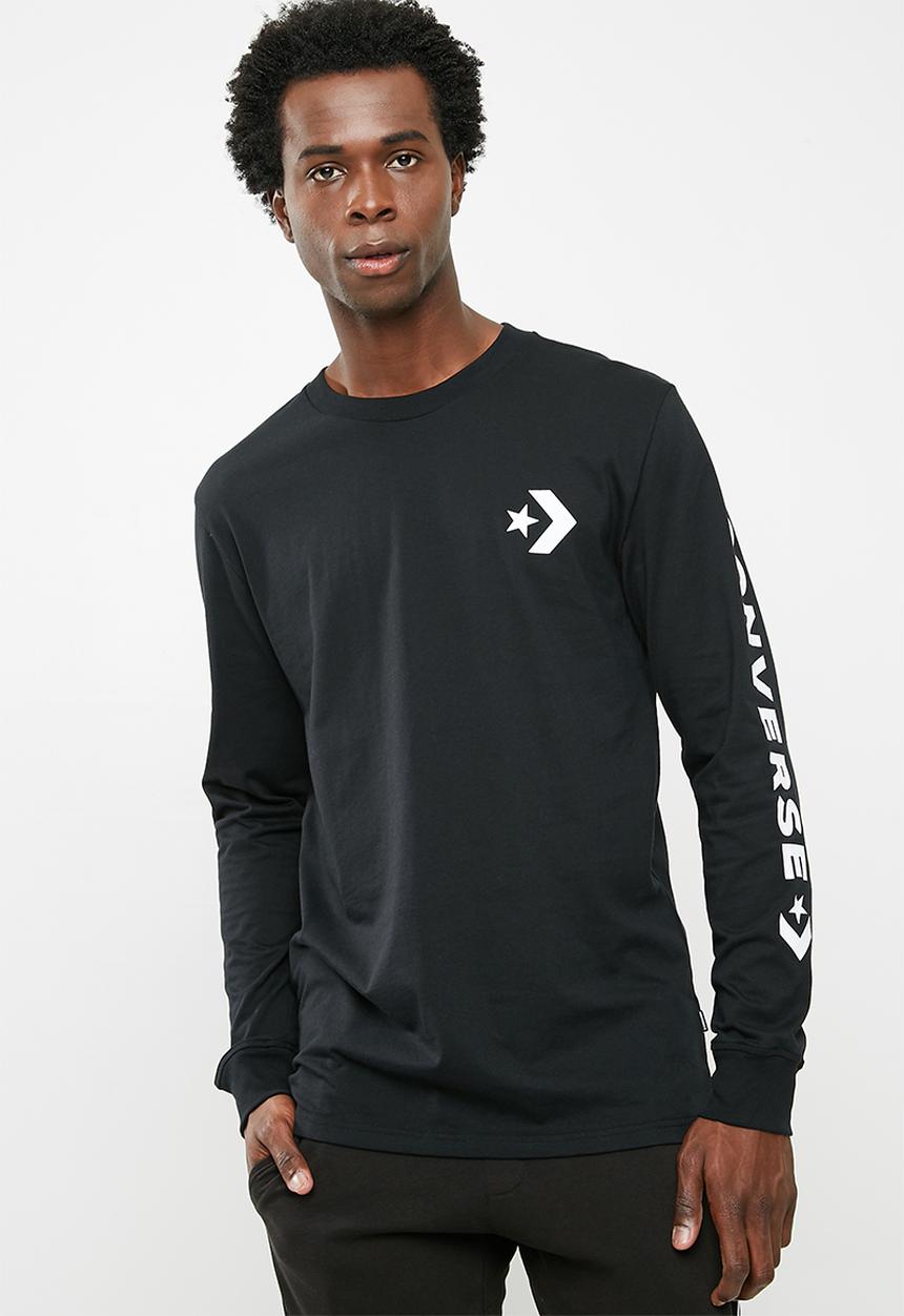 Converse - Star chevron tee - black 