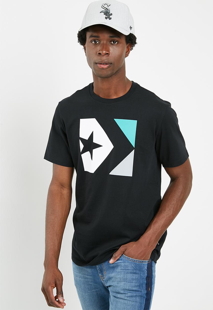 Converse - Star chevron tee - black 