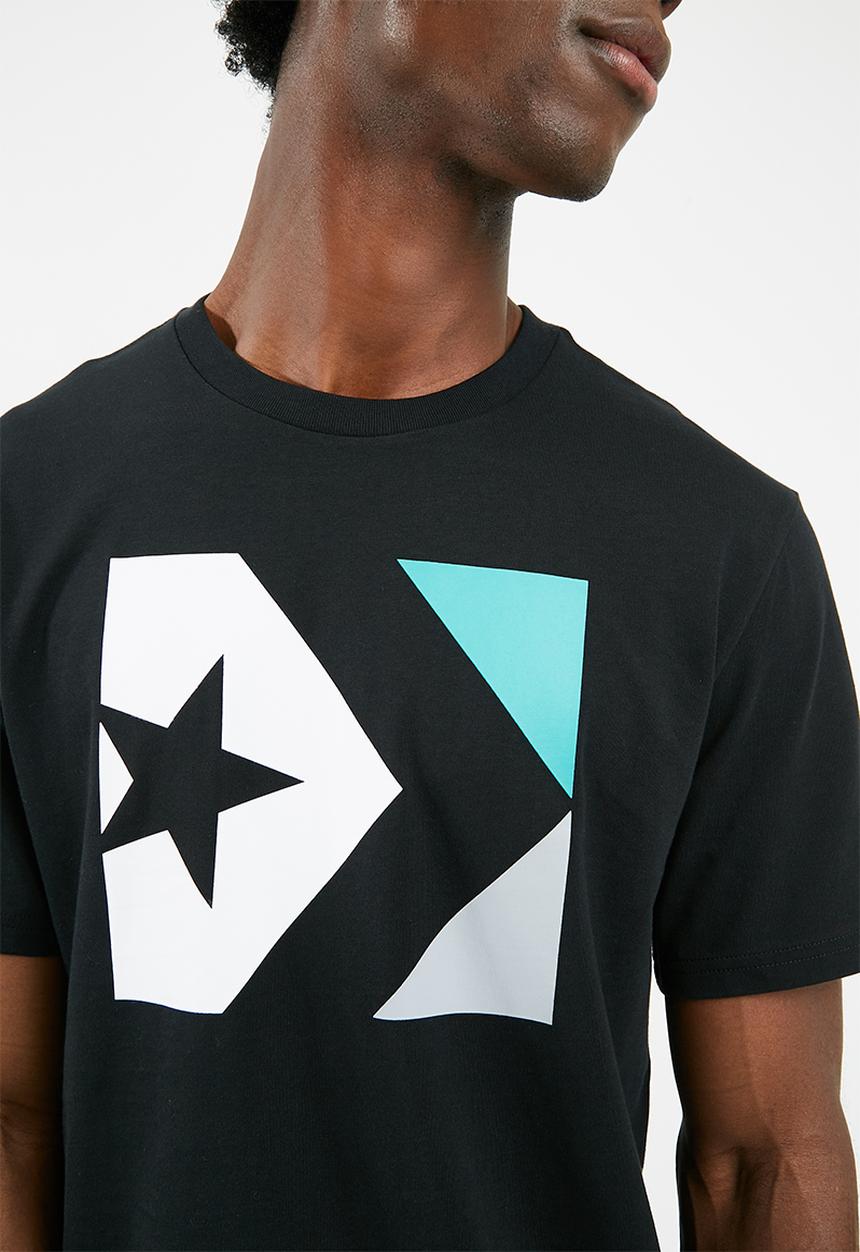 Converse - Star chevron tee - black 