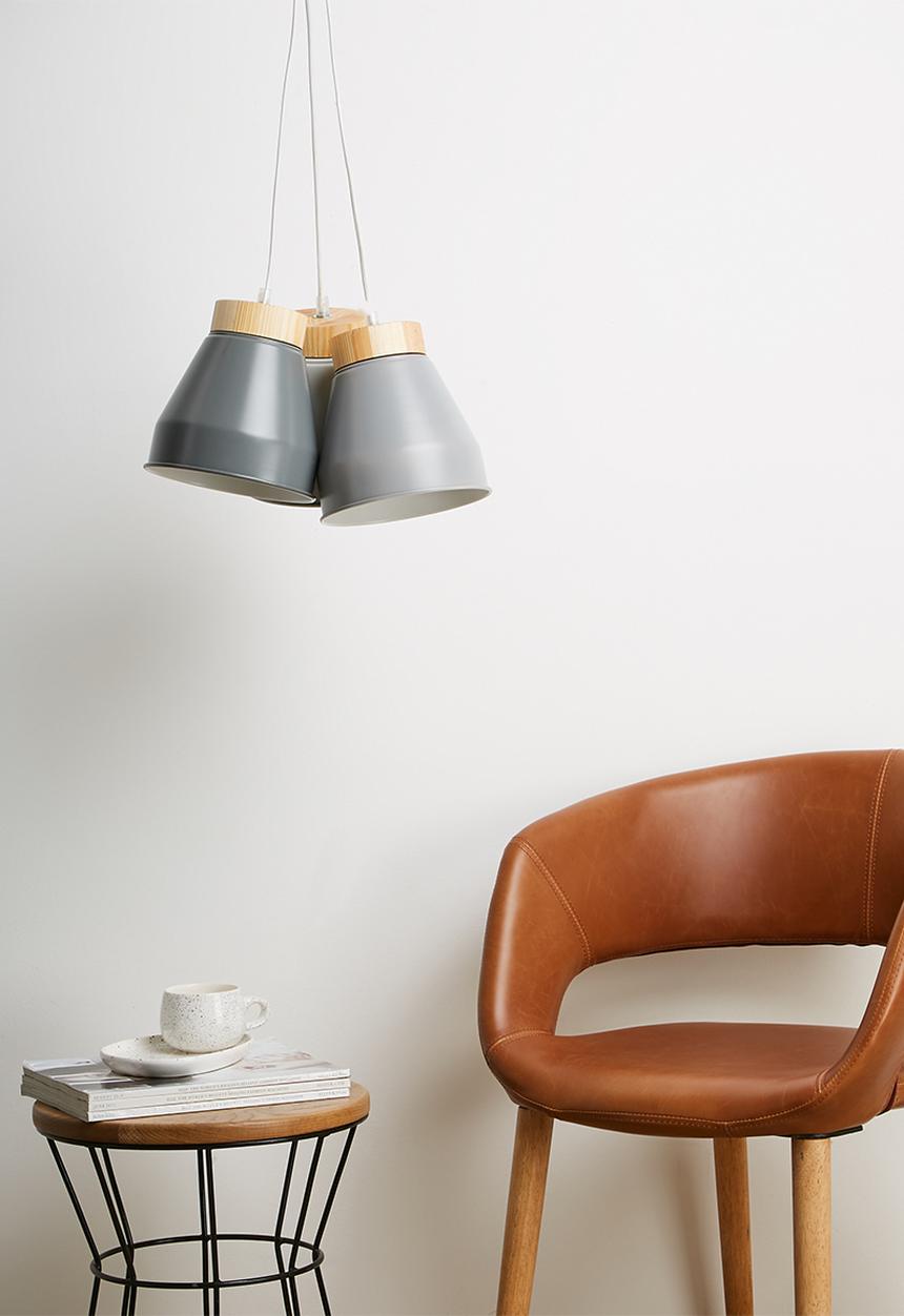 Sixth Floor - Cluster pendant - tonal grey 