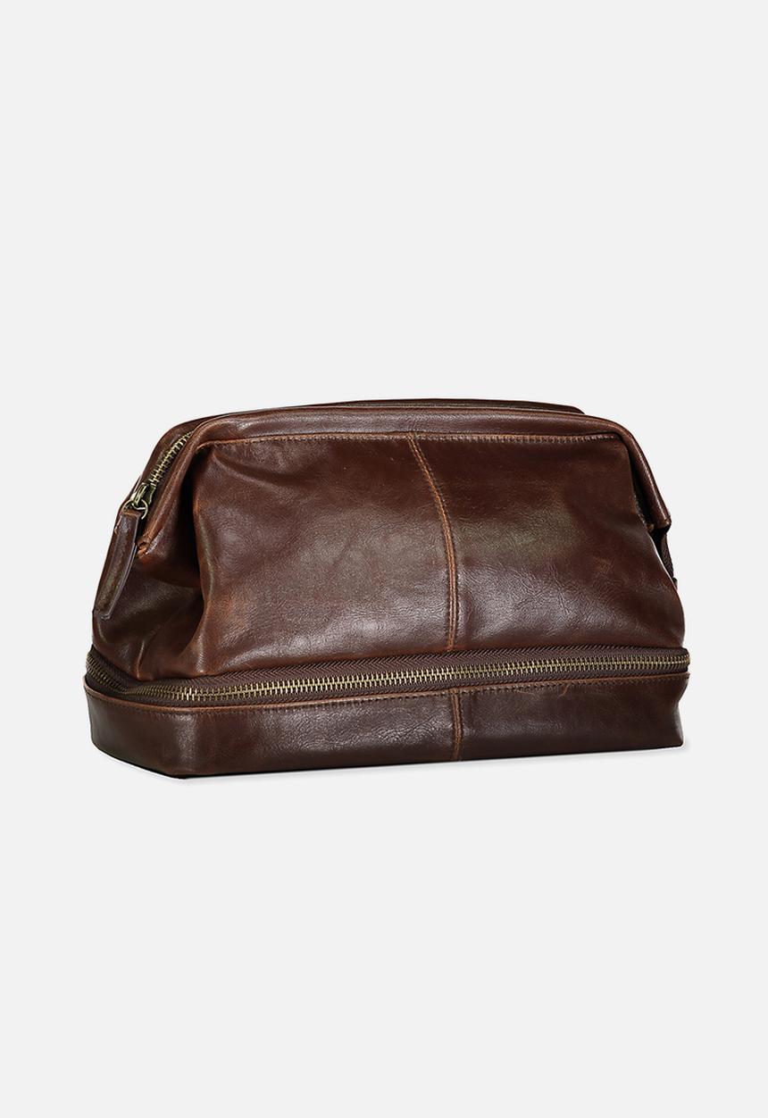 Typo - Debonair wash bag - rich tan
