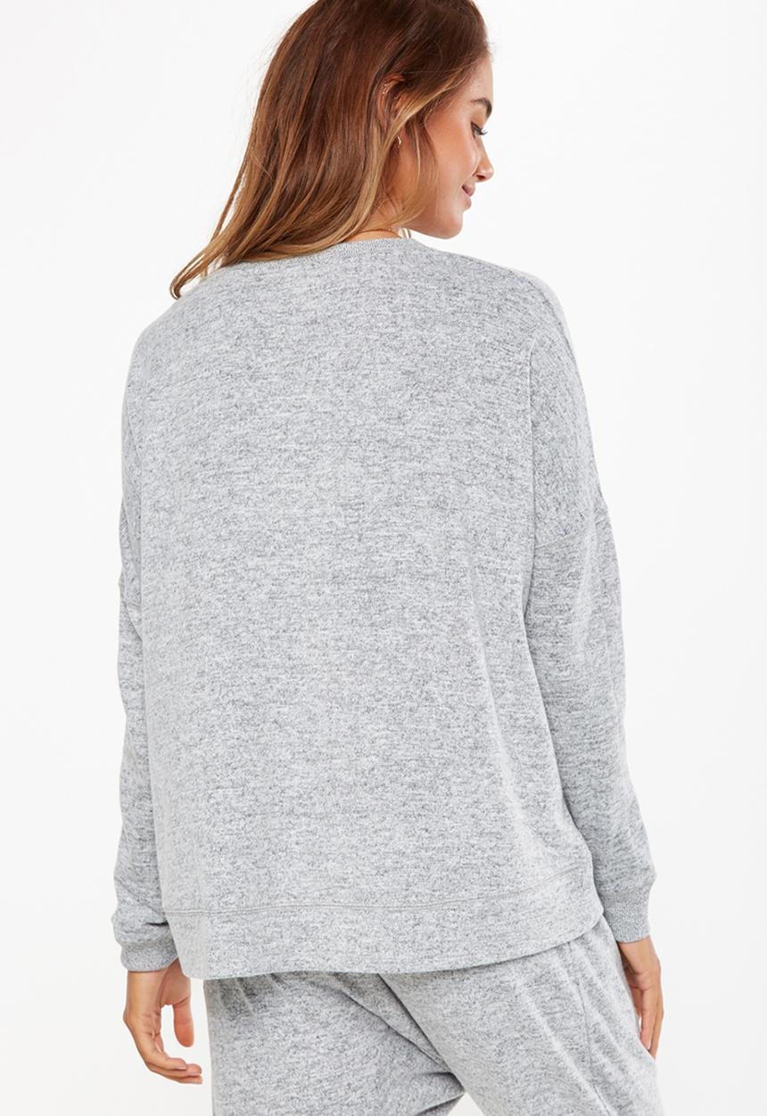 Cotton On - Super soft  lounge top - grey 