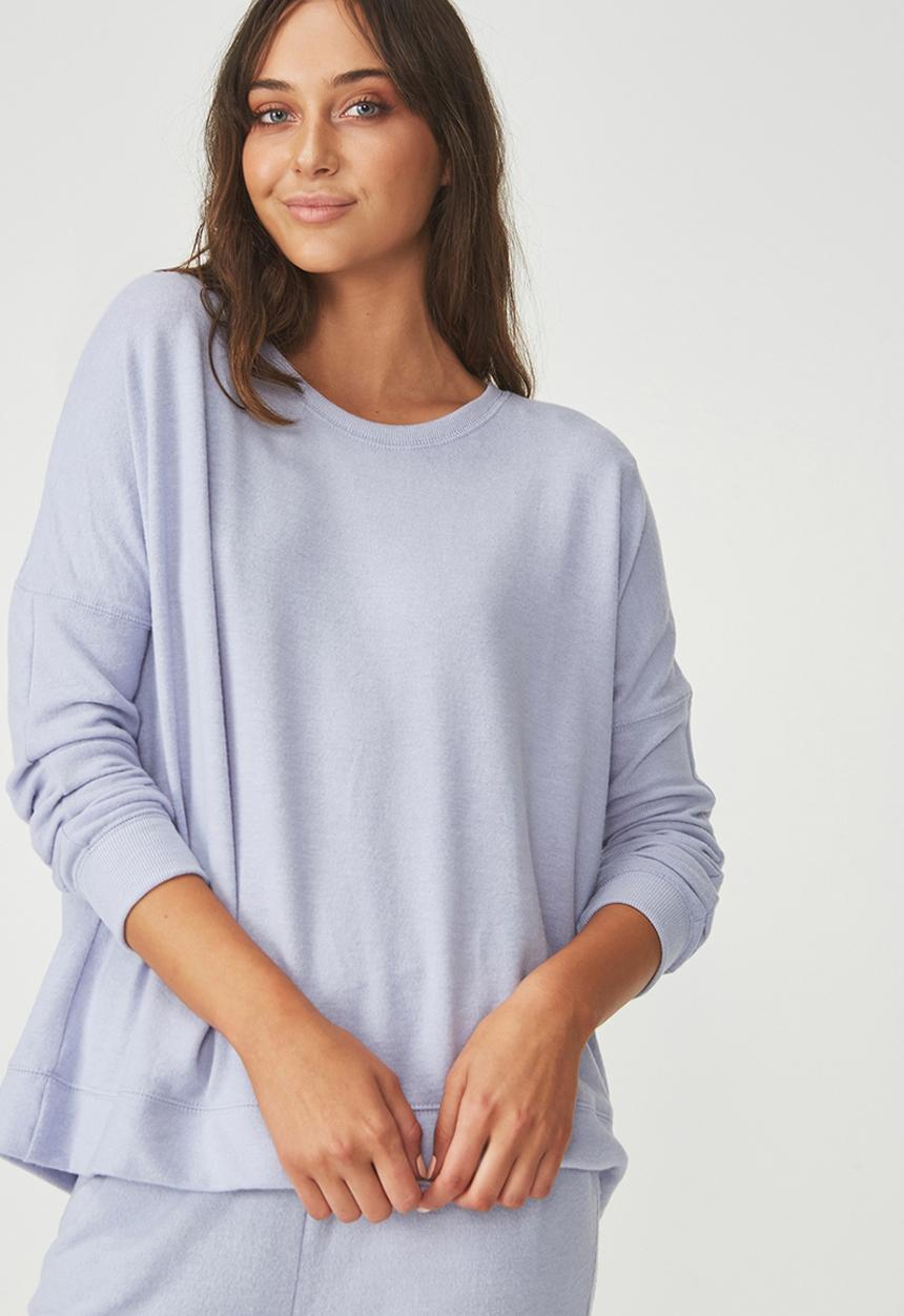 Cotton On - Super soft  lounge top - purple
