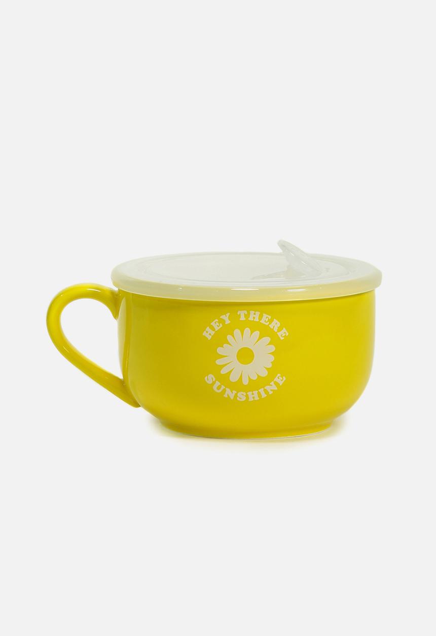Typo - Big mug bowl - hey there sunshine