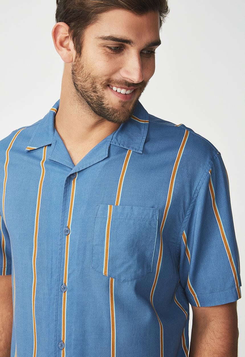 Cotton On - 91 shirt - blue 