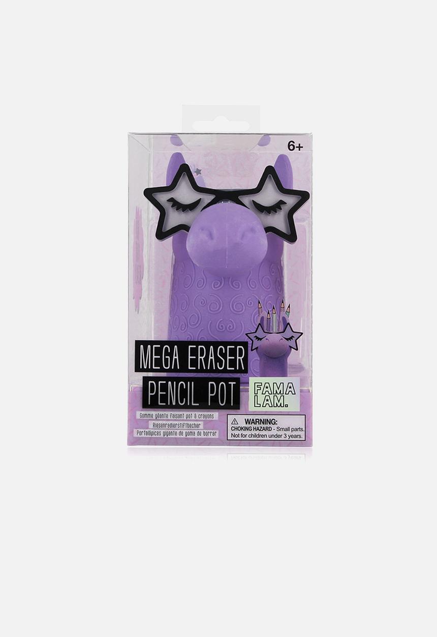 NPW - Famalam llama eraser pen pot - purple 