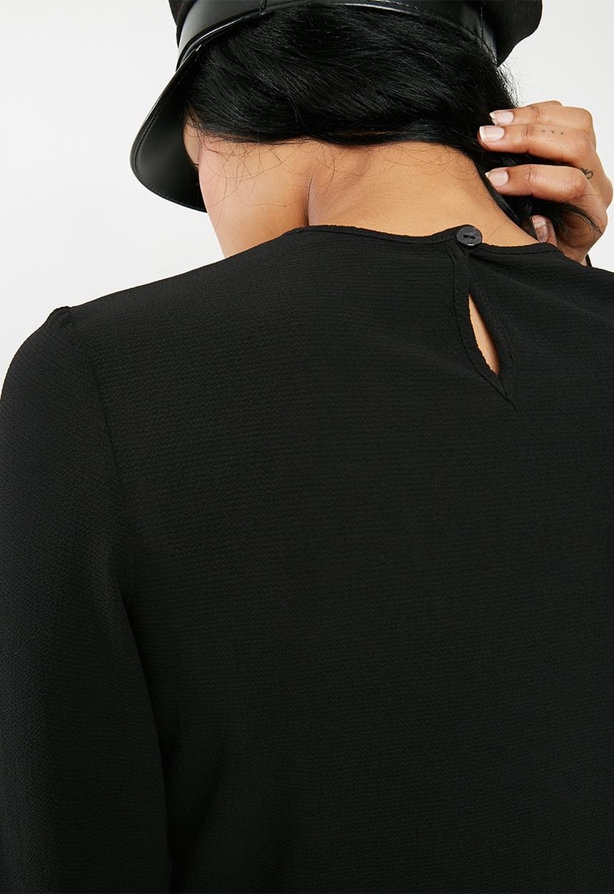 Superbalist - Blouse with flared sleeve - black 