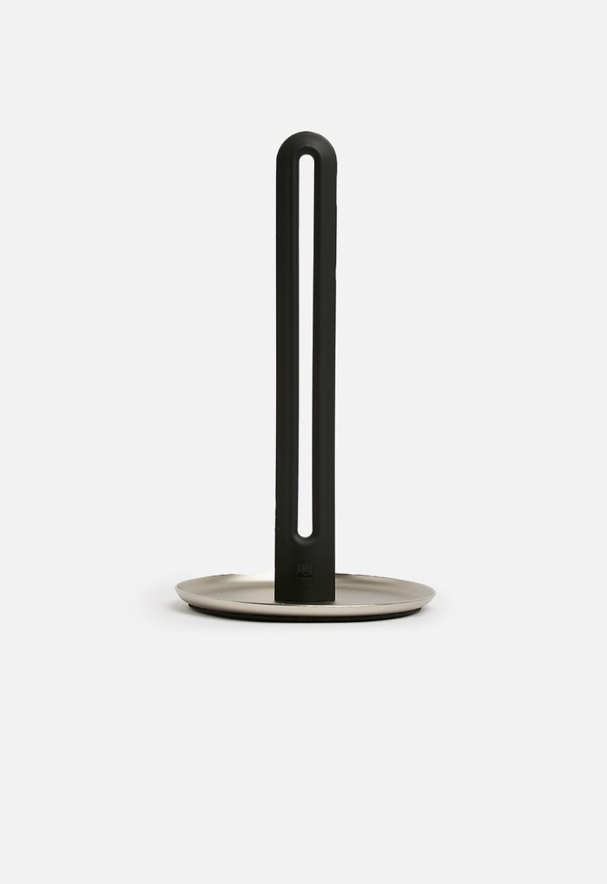 Umbra - Key hole paper towel holder - black & silver 