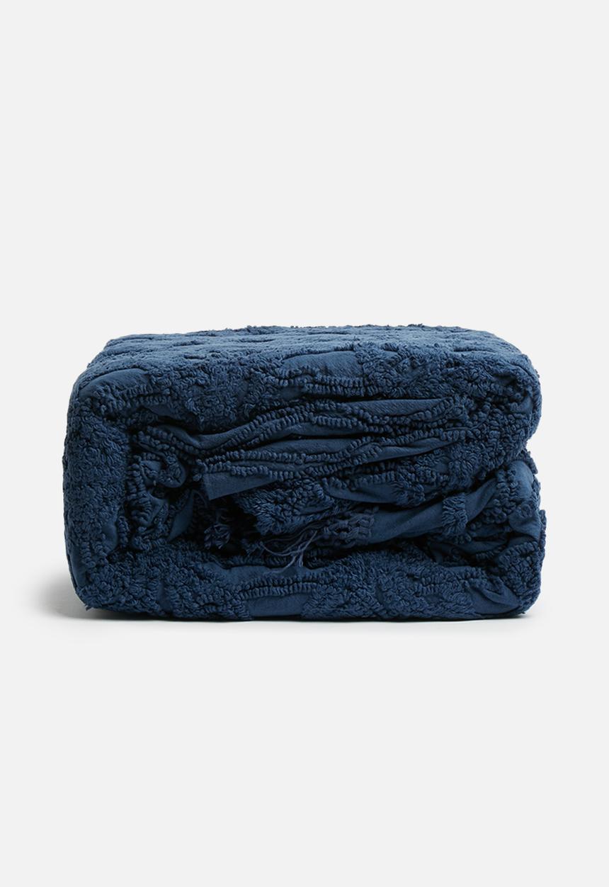 Linen House - Somers bed cover - navy 