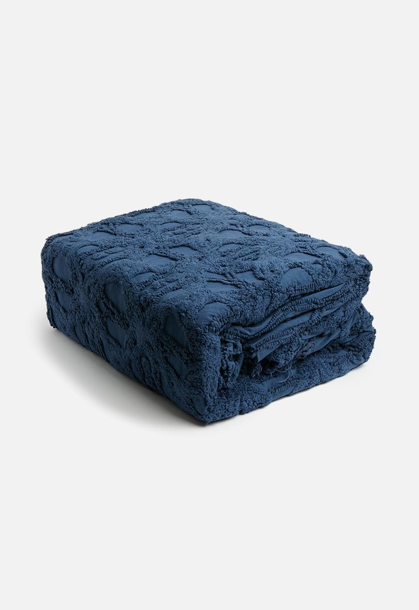 Linen House - Somers bed cover - navy 