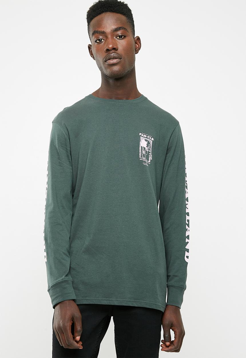 Cotton On - Tbar long sleeve - green 
