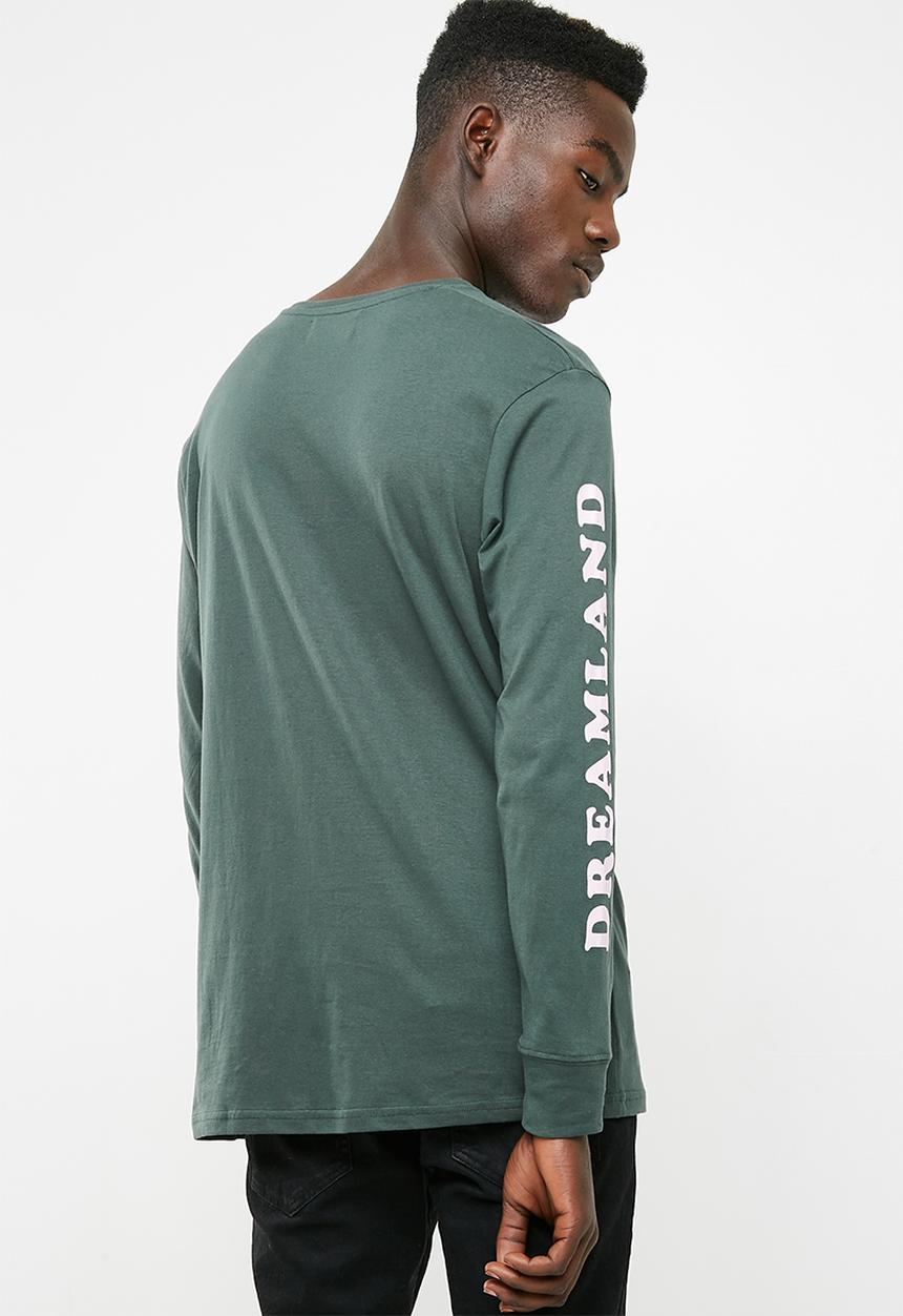 Cotton On - Tbar long sleeve - green 