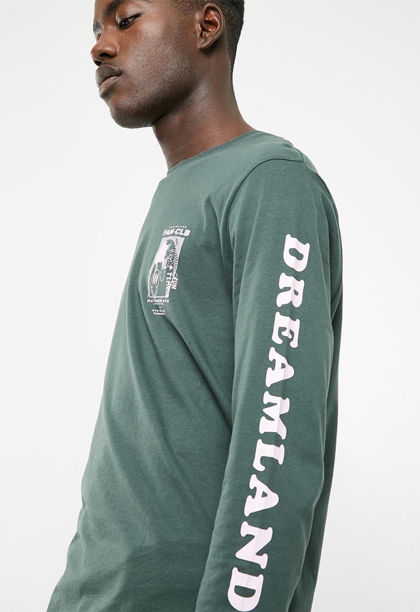 Cotton On - Tbar long sleeve - green 