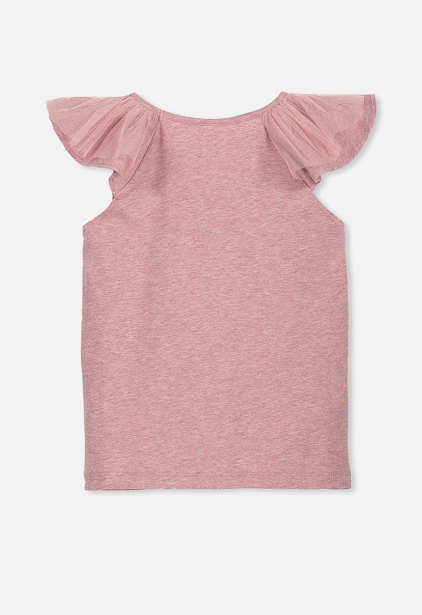 Cotton On - Lana short sleeve tee - red