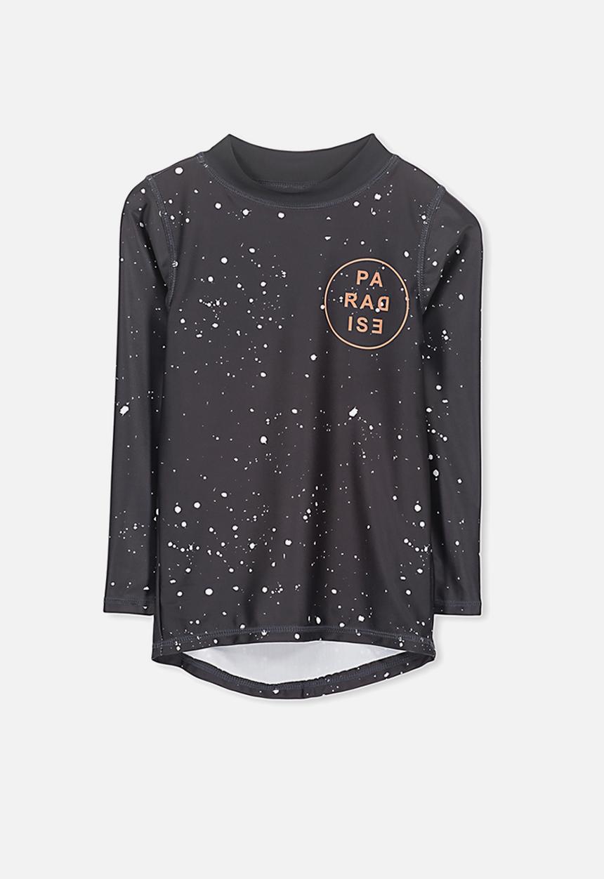 Cotton On - Fraser rash vest - charcoal