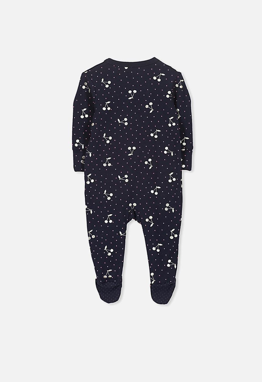 Cotton On - Mini zip through romper - navy