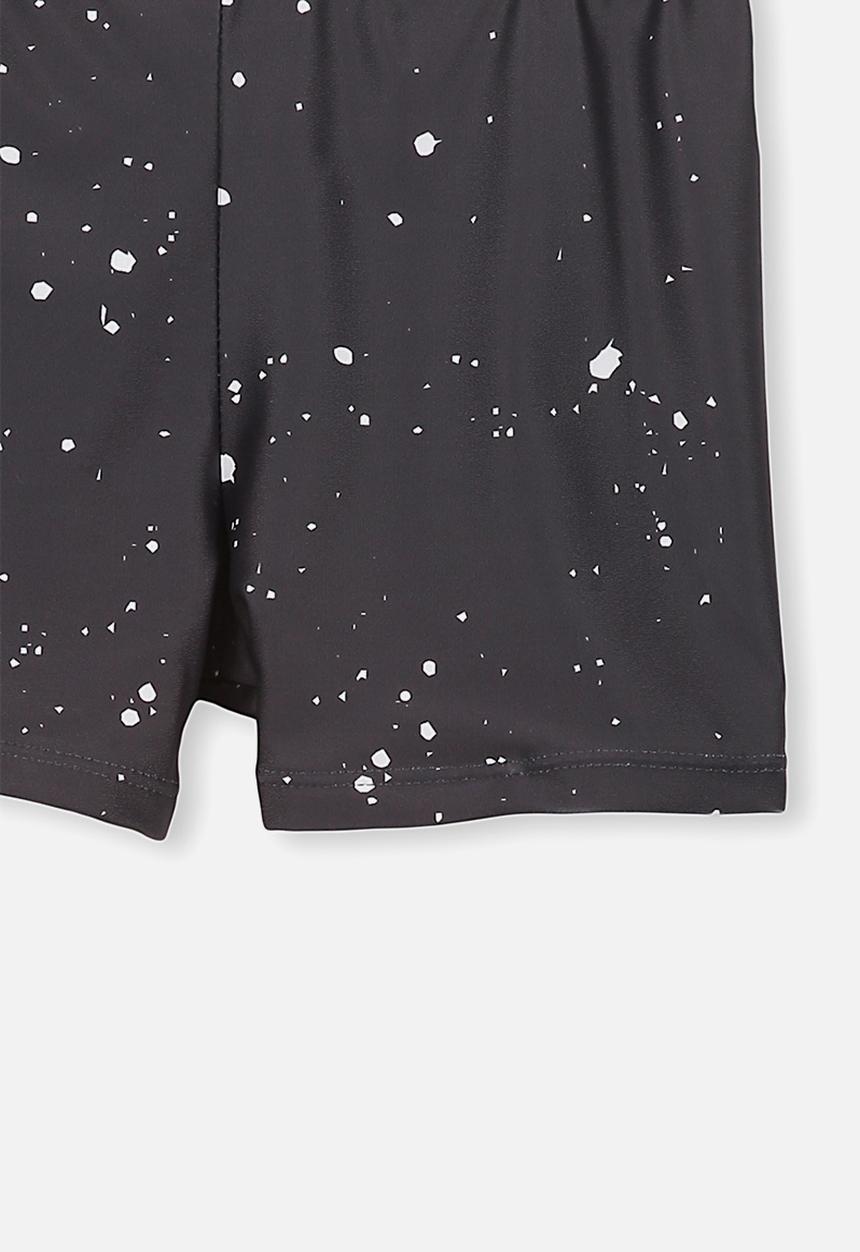 Cotton On - Billy boy leg swim trunk - charcoal