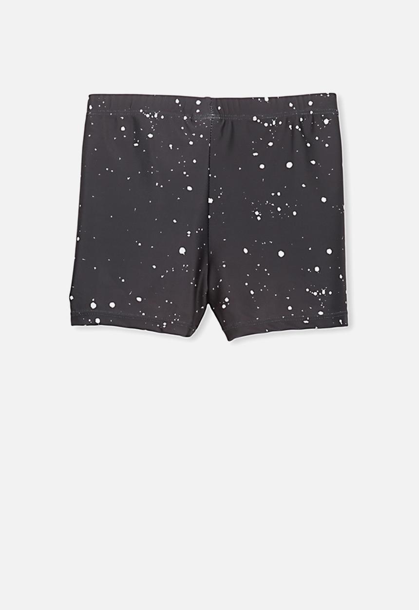 Cotton On - Billy boy leg swim trunk - charcoal