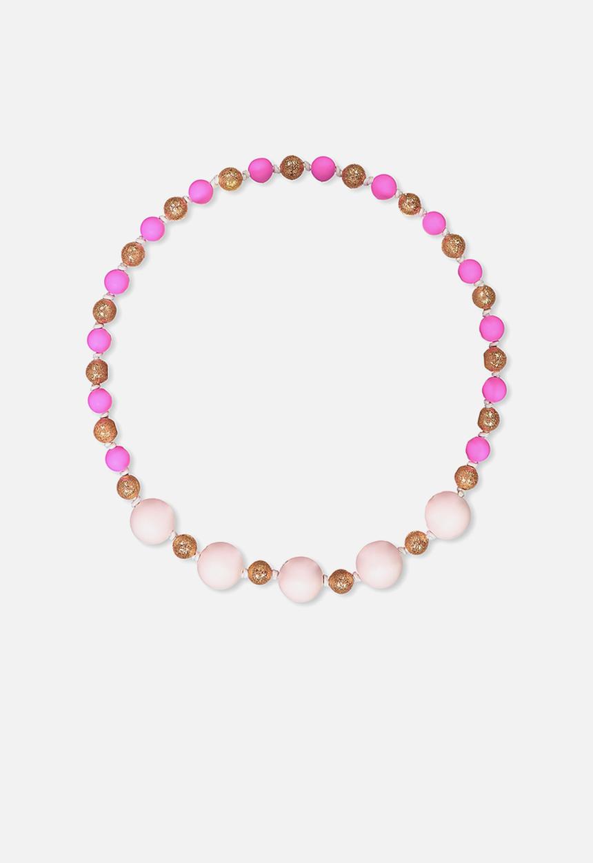 Cotton On - Mixed beaded necklace - multi
