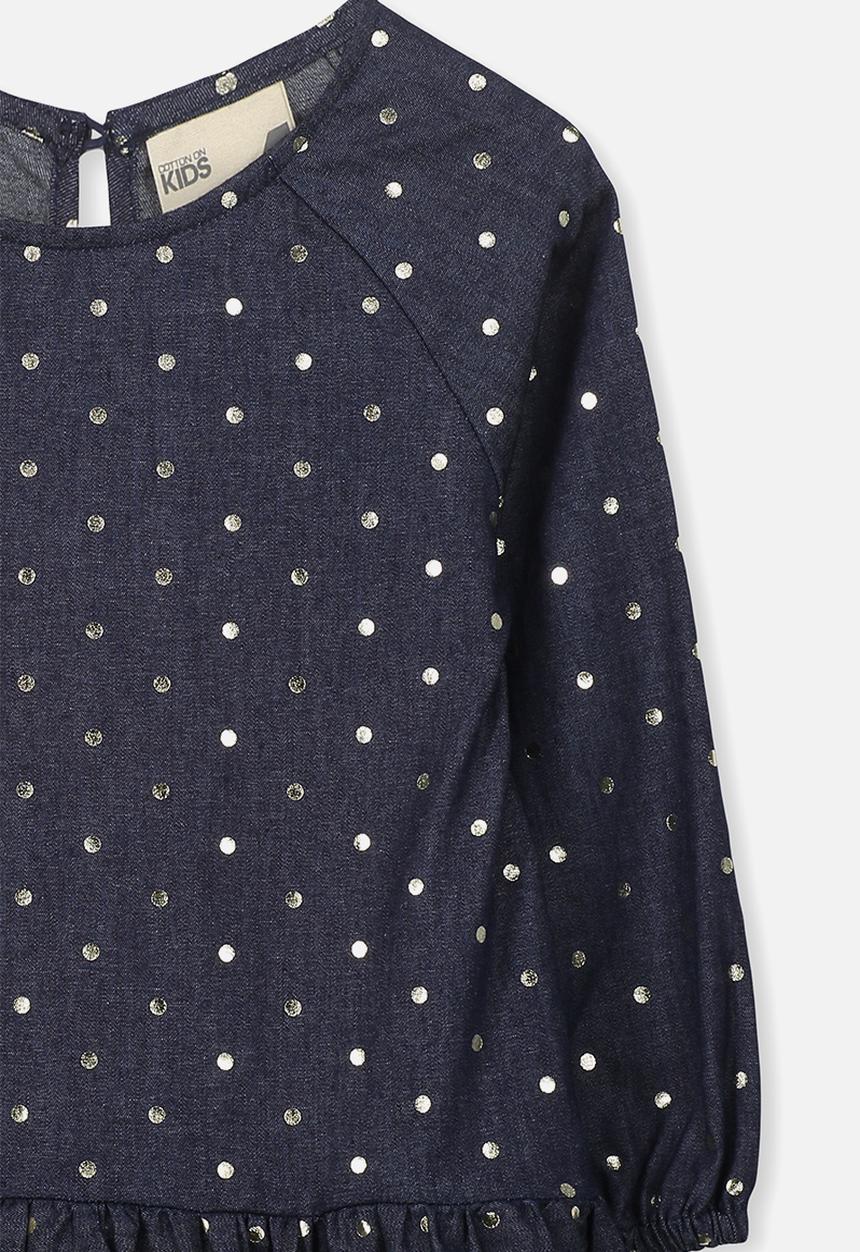Cotton On - Kids Cassandra dress - blue