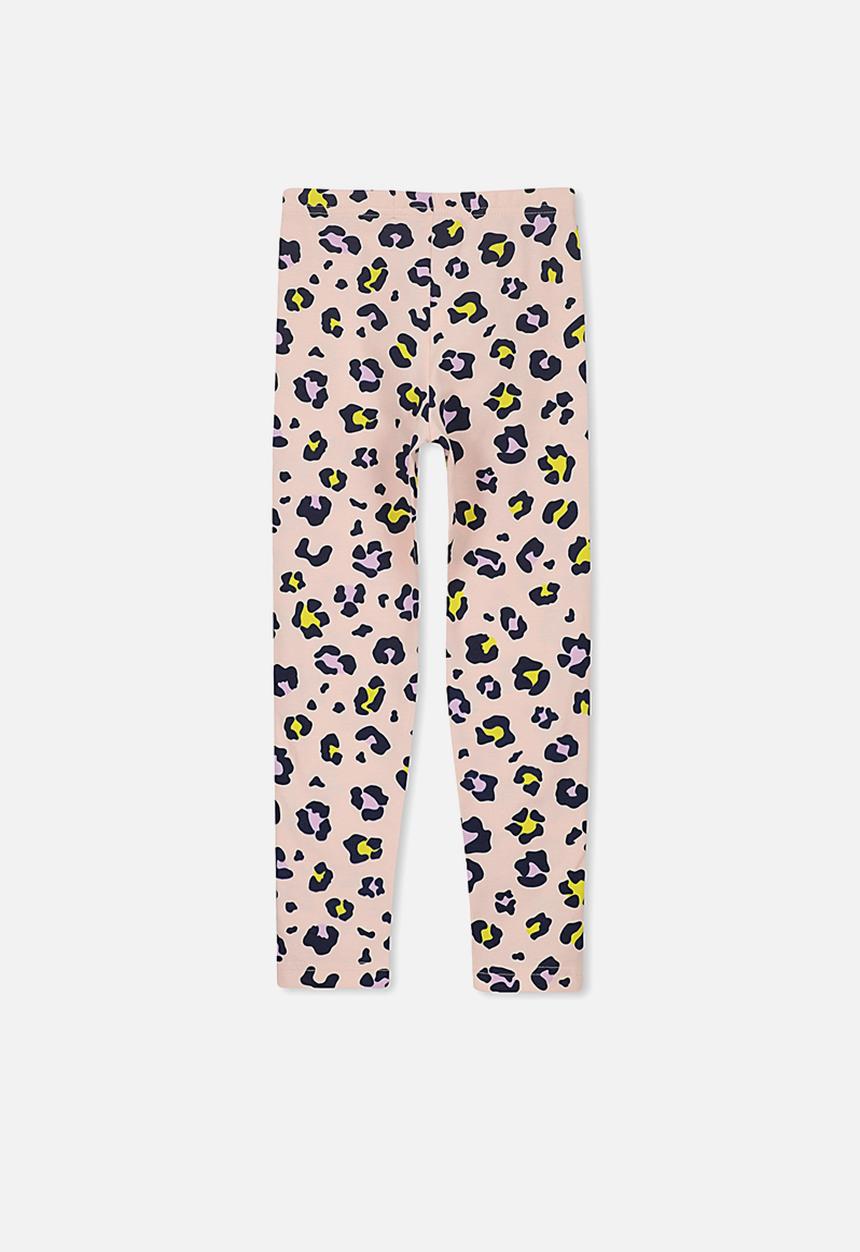 Cotton On - Huggie tights - peach & black