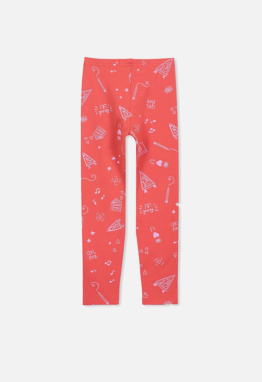 Cotton On - Huggie tights - red & pink