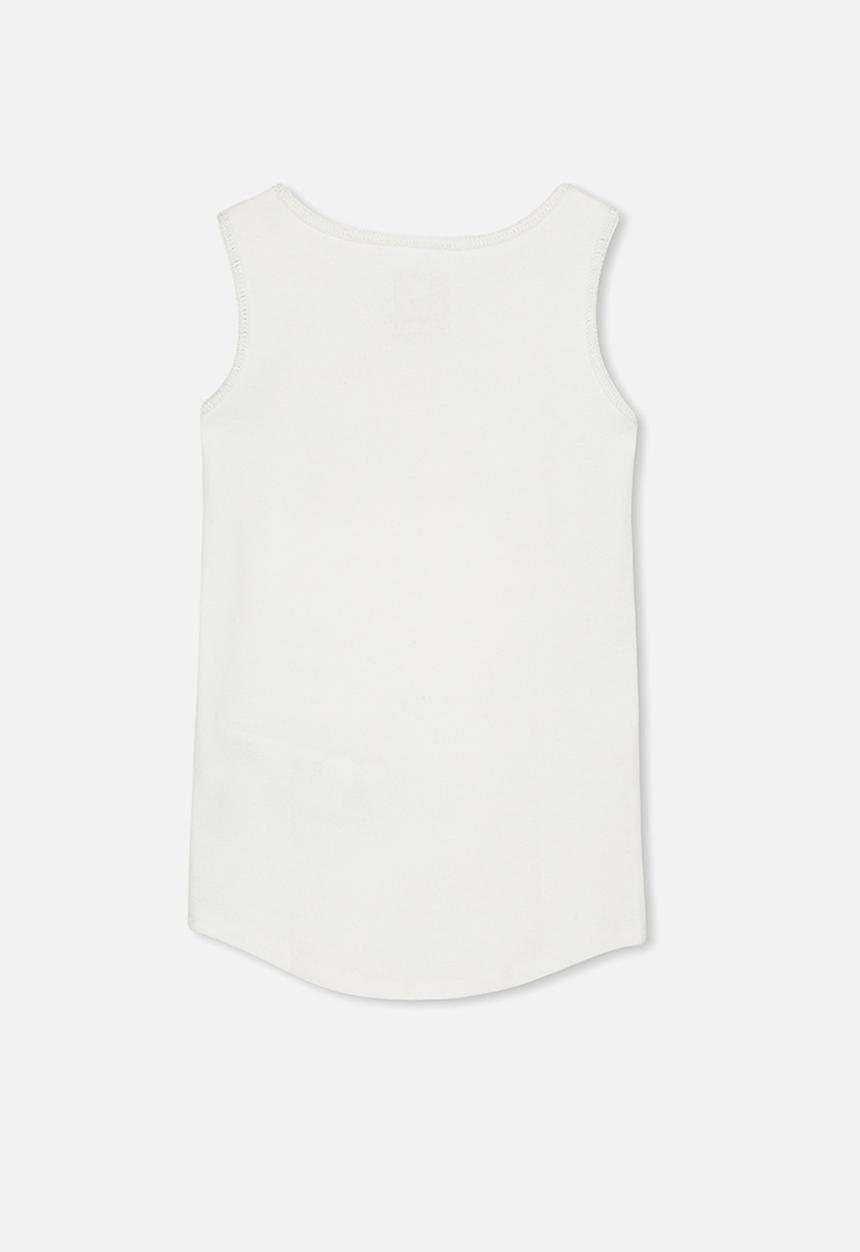 Cotton On - Brooke singlet sleeveless - white