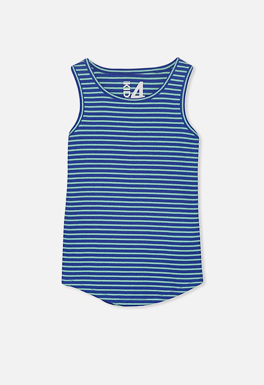 Cotton On - Brooke singlet sleeveless - blue