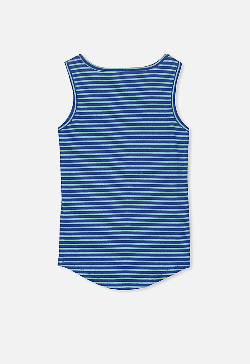Cotton On - Brooke singlet sleeveless - blue