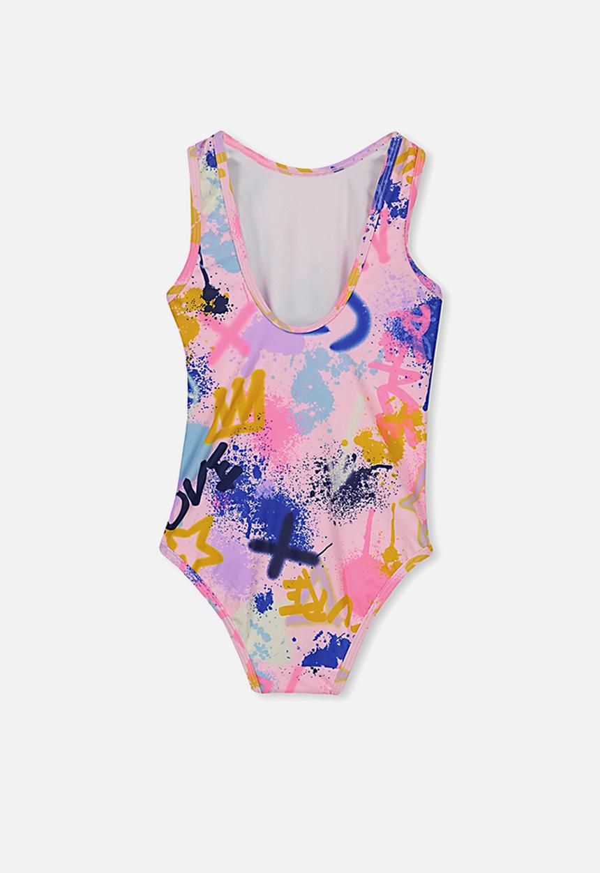 Cotton On - Lisette one piece swimsuit - pink