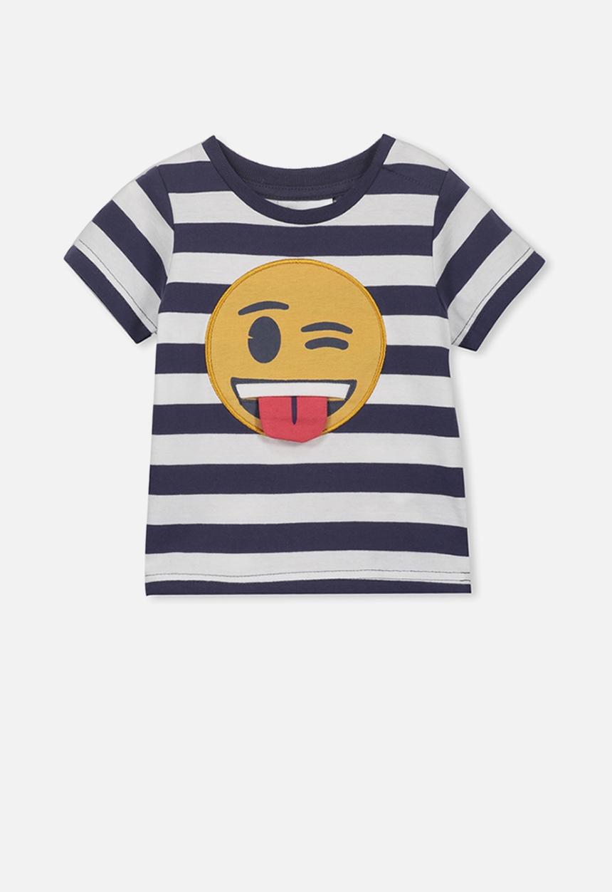Cotton On - License Freddie ss tee - navy & white