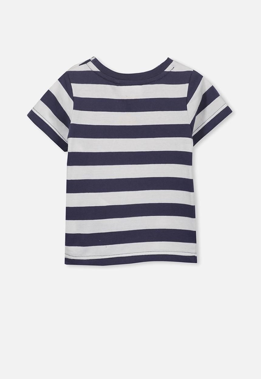Cotton On - License Freddie ss tee - navy & white