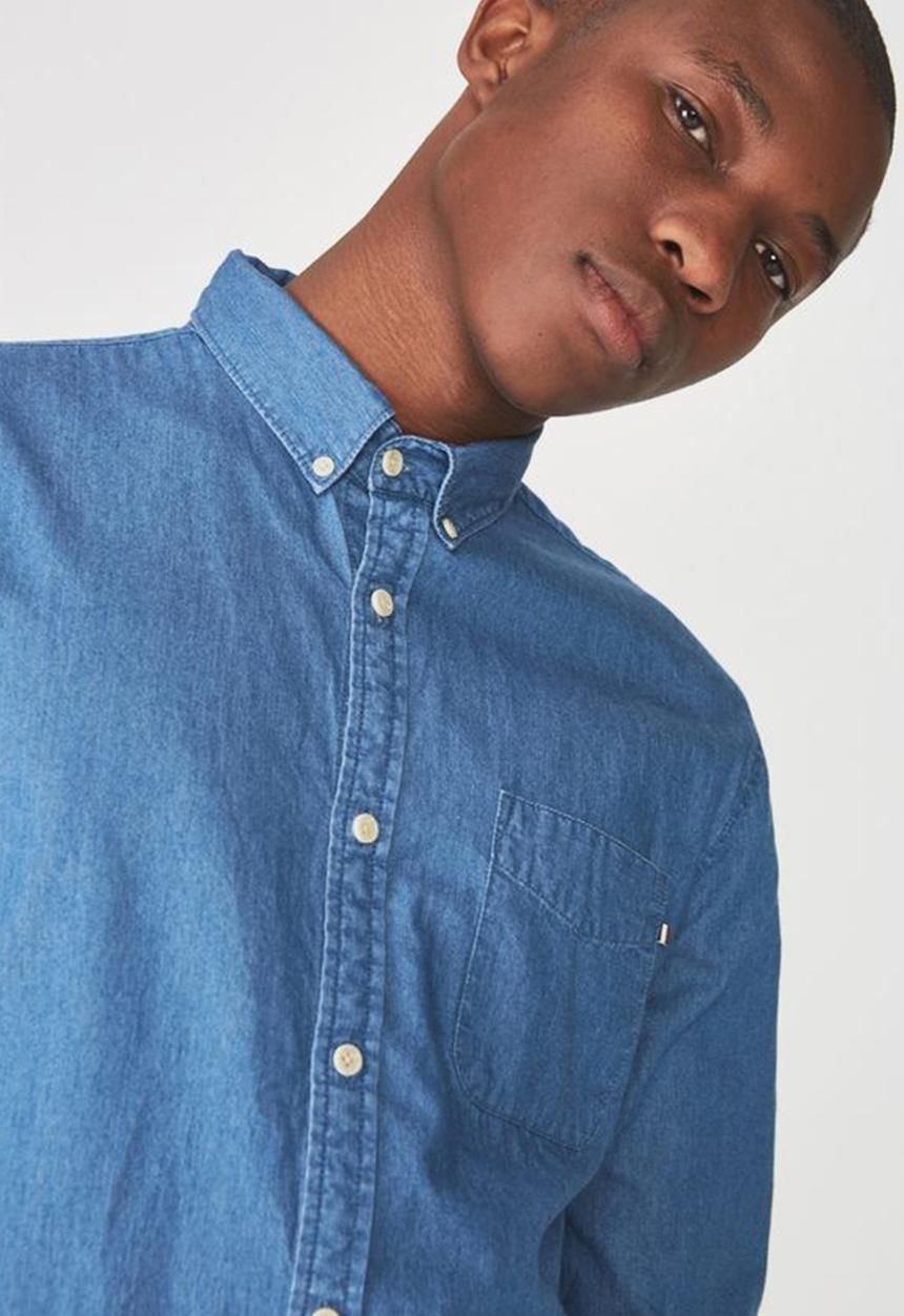 Cotton On - Brunswick shirt  - blue