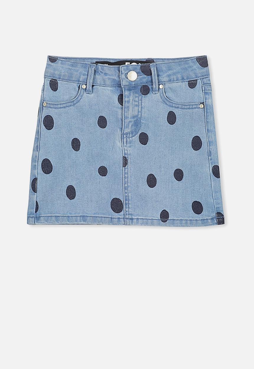 Cotton On - Francie denim skirt - blue