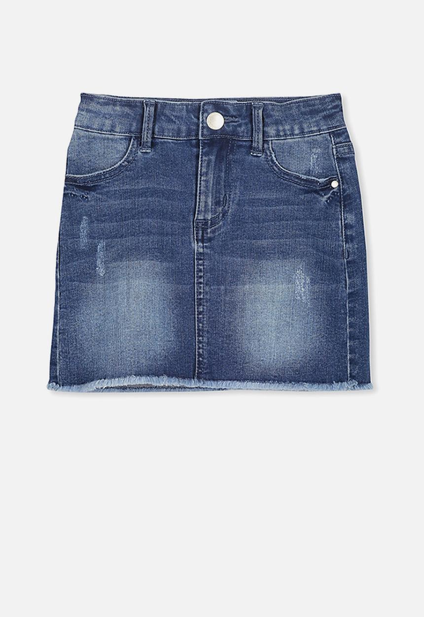 Cotton On - Francie denim skirt - navy