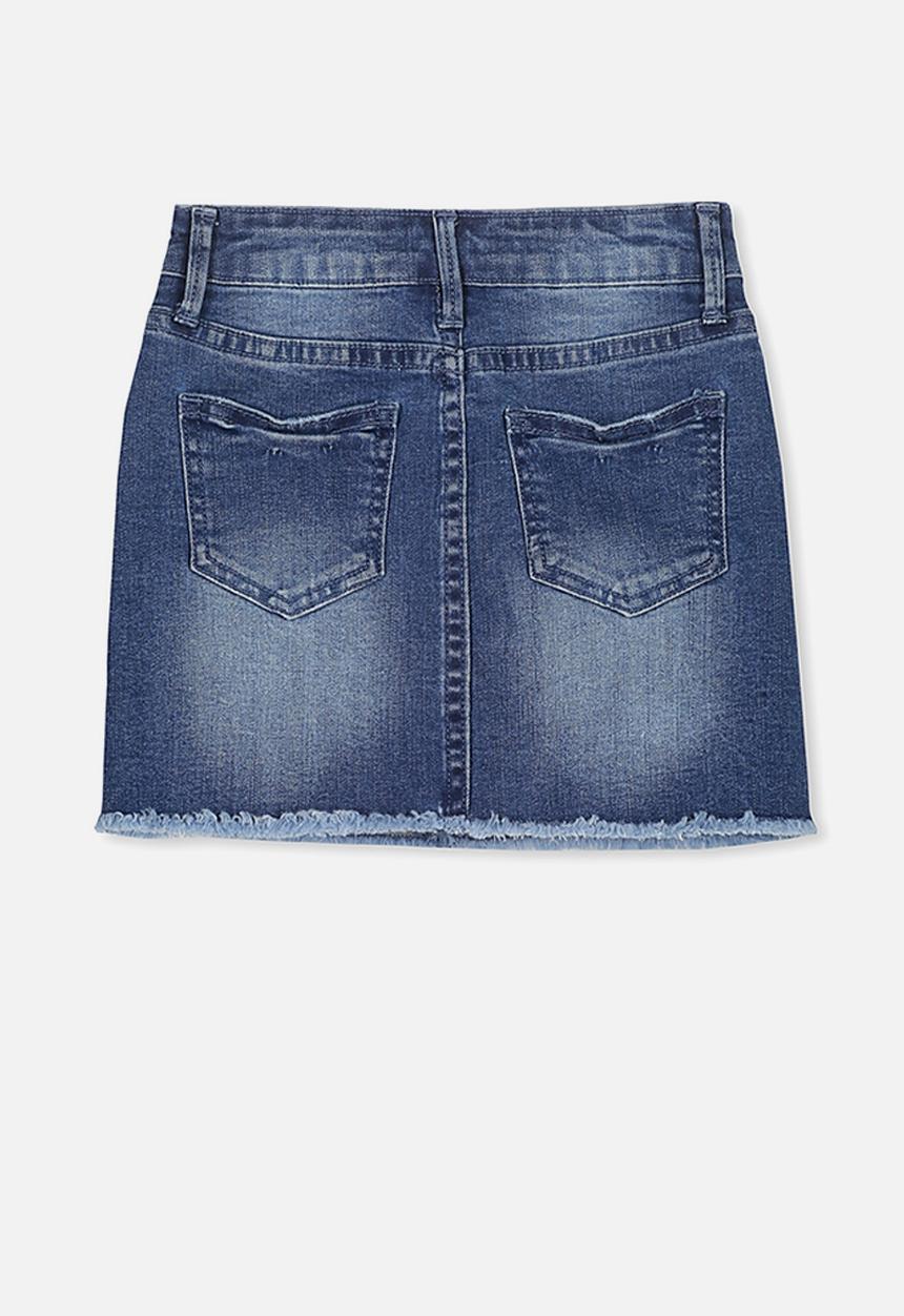 Cotton On - Francie denim skirt - navy